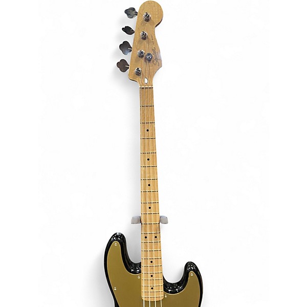 Used Squier Paranormal Jazz Bass 54 Black Electric Bass Guitar