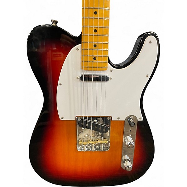 Used Fender American Professional II Telecaster 3 Color Sunburst Solid Body Electric Guitar