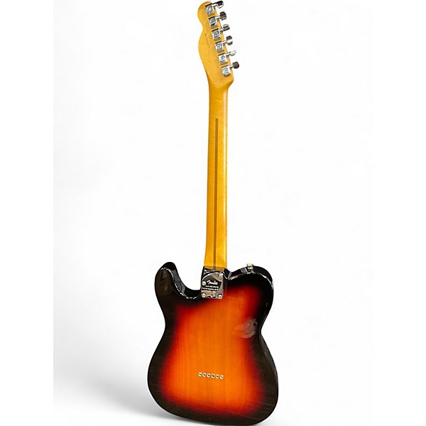 Used Fender American Professional II Telecaster 3 Color Sunburst Solid Body Electric Guitar