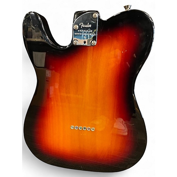 Used Fender American Professional II Telecaster 3 Color Sunburst Solid Body Electric Guitar