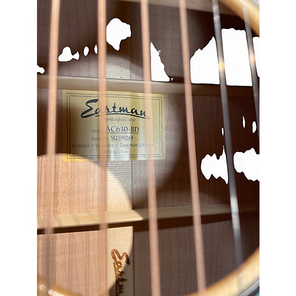 Used Eastman AC630-BD Natural Acoustic Guitar