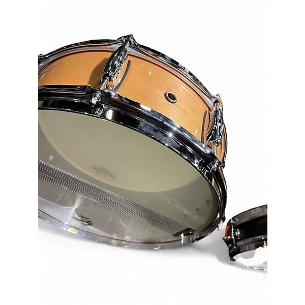 Used Gretsch Drums 5X14 Renown Snare Natural Drum