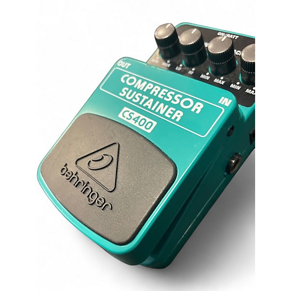 Used Behringer CS400 Compressor Sustainer Effect Pedal