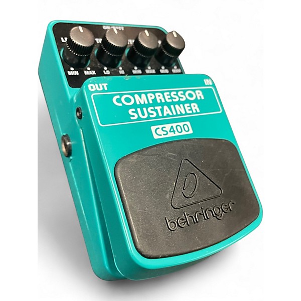 Used Behringer CS400 Compressor Sustainer Effect Pedal
