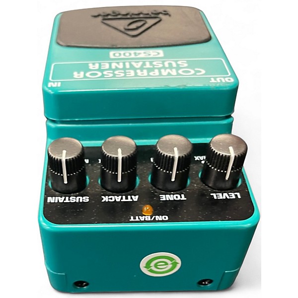Used Behringer CS400 Compressor Sustainer Effect Pedal