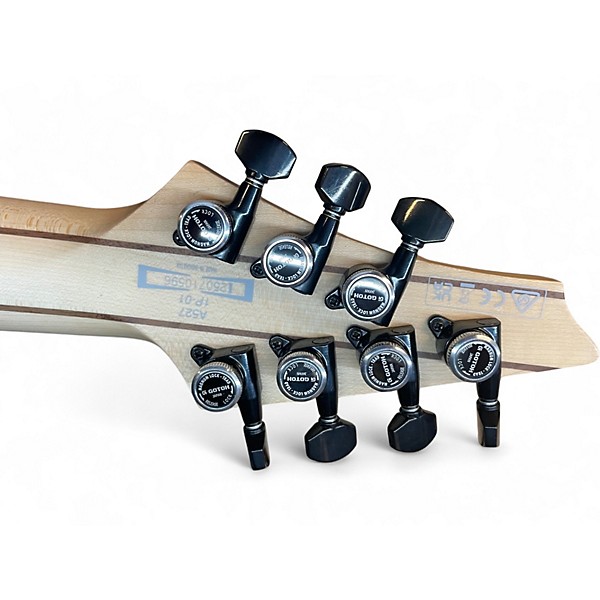 Used Ibanez ALPHA A527 Multi-Scale Nebula Shift Solid Body Electric Guitar