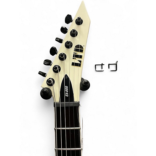 Used ESP EX200 Alpine White Solid Body Electric Guitar