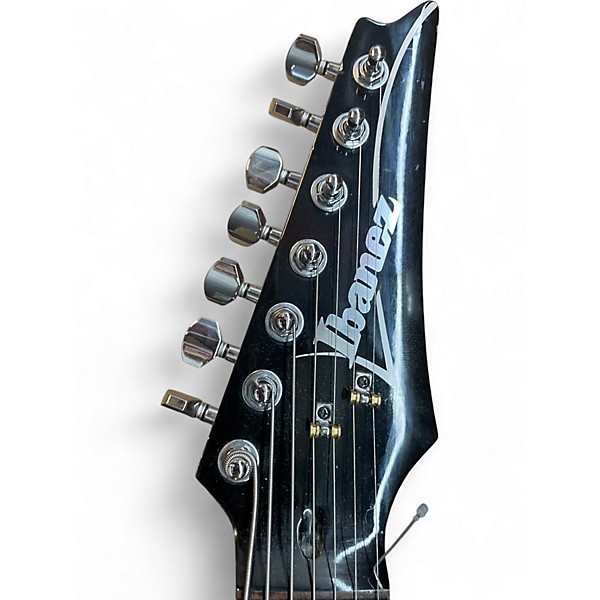Used Ibanez GIO 7 STRING Black Solid Body Electric Guitar