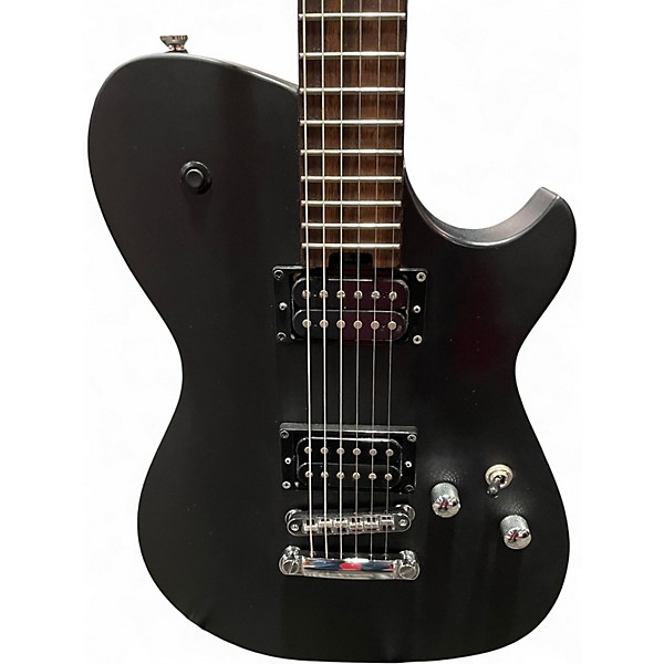 Used Manson Guitars META SERIES MBM-1 Satin Black Solid Body Electric Guitar