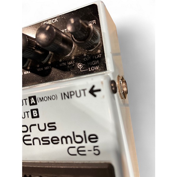 Used BOSS CE5 Chorus Ensemble Effect Pedal