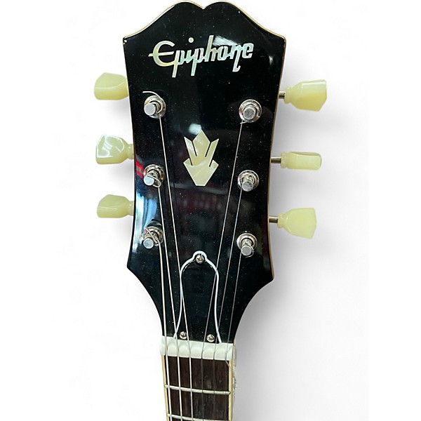Used Epiphone ES335 Gold Hollow Body Electric Guitar