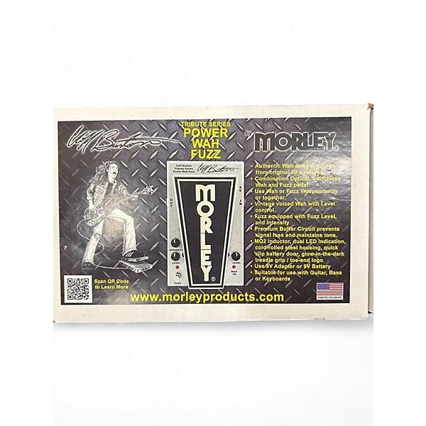 Used Morley CLIFF BURTON POWER WAH Effect Processor