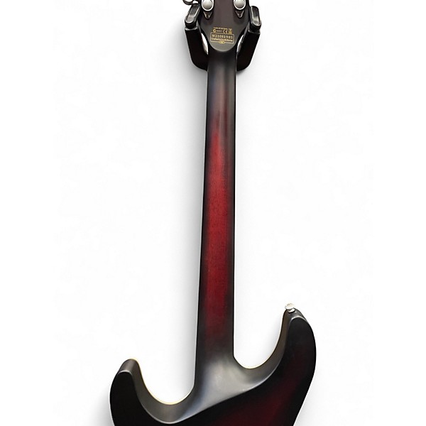 Used Schecter Guitar Research C1 FR-S PLATINUM Red Solid Body Electric Guitar