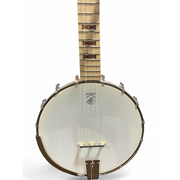 Used Deering Goodtime 5 String Natural Banjo