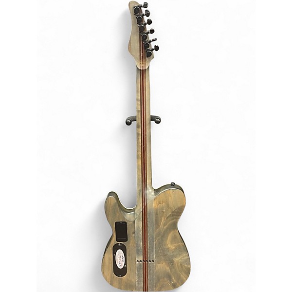 Used Schecter Guitar Research PT SLS EVIL TWIN Black Solid Body Electric Guitar