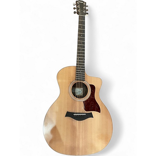 Used Taylor 214CE Natural Acoustic Electric Guitar
