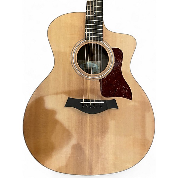 Used Taylor 214CE Natural Acoustic Electric Guitar