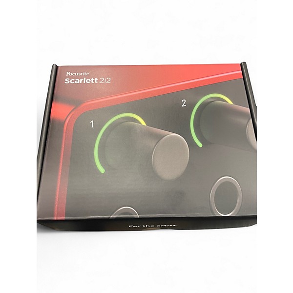 Used Focusrite Scarlett 2i2 Audio Interface