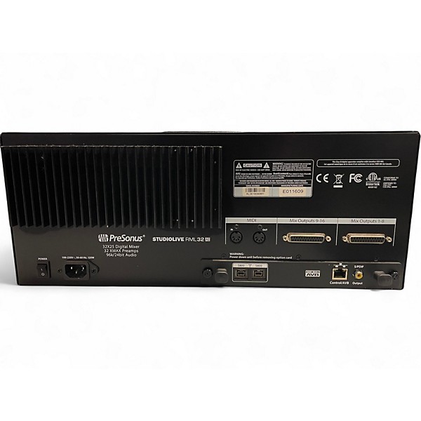 Used PreSonus RML32 AI Unpowered Mixer