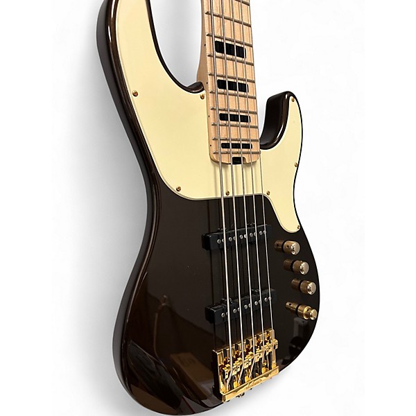 Used Jackson Adam Blackstone PRO 5 string bass Back Stone Electric Bass Guitar