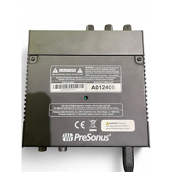 Used PreSonus Audiobox USB Audio Interface