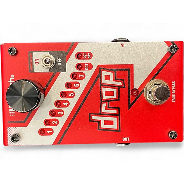 Used DigiTech The Drop Polyphonic Drop Tune Pitch-Shifter Effect Pedal