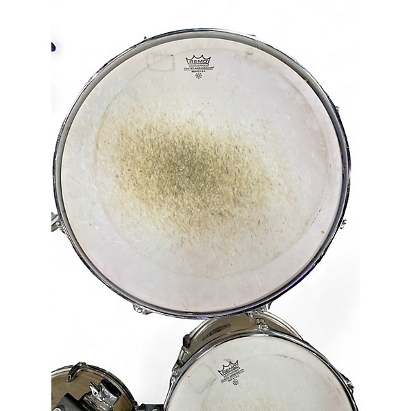 Used 2000s Pearl 6 Piece EXPORT SERIES DRUMS Pearl White Drum Kit