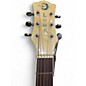 Used Luna Flora Rose Natural Acoustic Electric Guitar