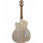 Used Luna Flora Rose Natural Acoustic Electric Guitar