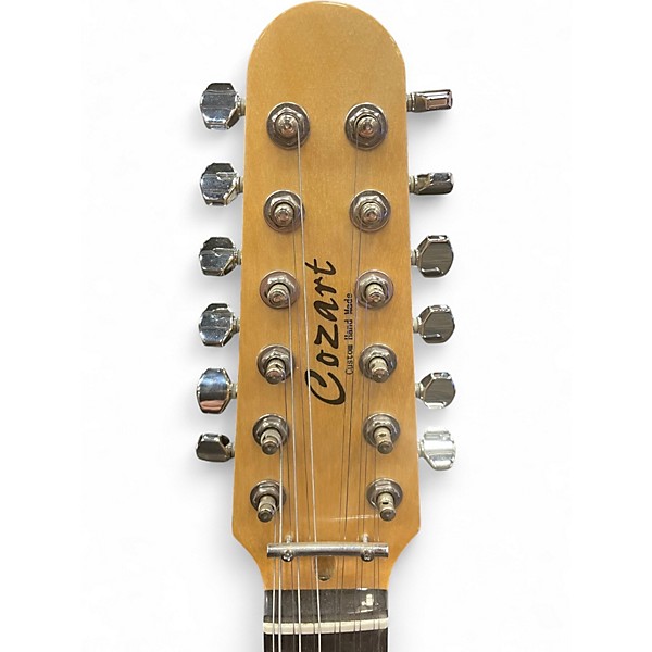 Used Cozart 12 strat Natural Solid Body Electric Guitar