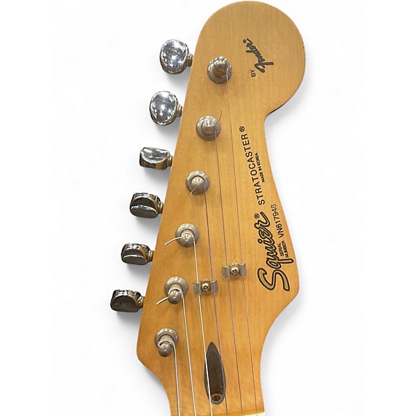 Used Squier vintage series strat Blue Solid Body Electric Guitar