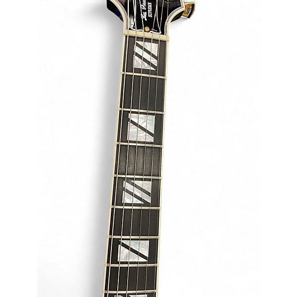 Used 2023 Gibson Les Paul Modern Supreme 3 Pickup Ebony Solid Body Electric Guitar