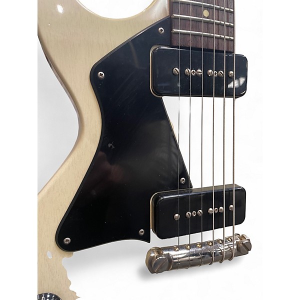 Used Collings 290 L  white Solid Body Electric Guitar