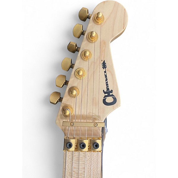 Used Charvel Pro-Mod DK24 HH FR Dark Amber Solid Body Electric Guitar