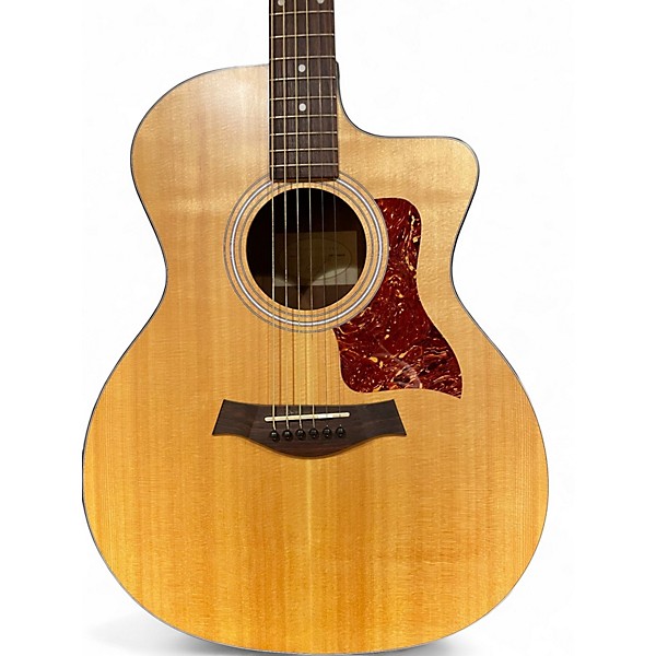 Used Taylor 114CE Natural Acoustic Electric Guitar