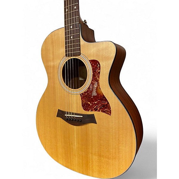 Used Taylor 114CE Natural Acoustic Electric Guitar