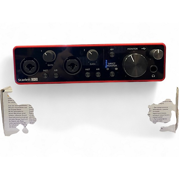 Used Focusrite Scarlett 2i2 Gen 3 Audio Interface