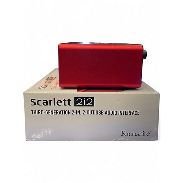 Used Focusrite Scarlett 2i2 Gen 3 Audio Interface