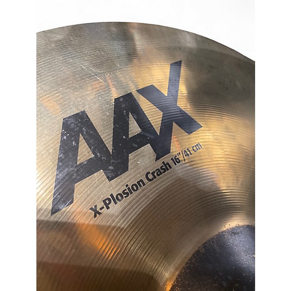 Used SABIAN 16in AAX Xplosion Crash Cymbal