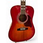 Used Epiphone humingbird artist Dakota Red Acoustic Guitar