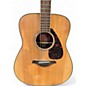 Used Yamaha FG730S Natural Acoustic Guitar