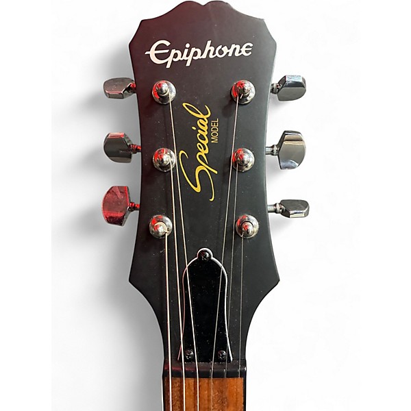 Used Epiphone Les Paul Special I Worn Black Solid Body Electric Guitar