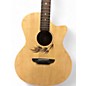Used Luna WL Bamboo GAE Natural Acoustic Electric Guitar