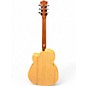 Used Luna WL Bamboo GAE Natural Acoustic Electric Guitar