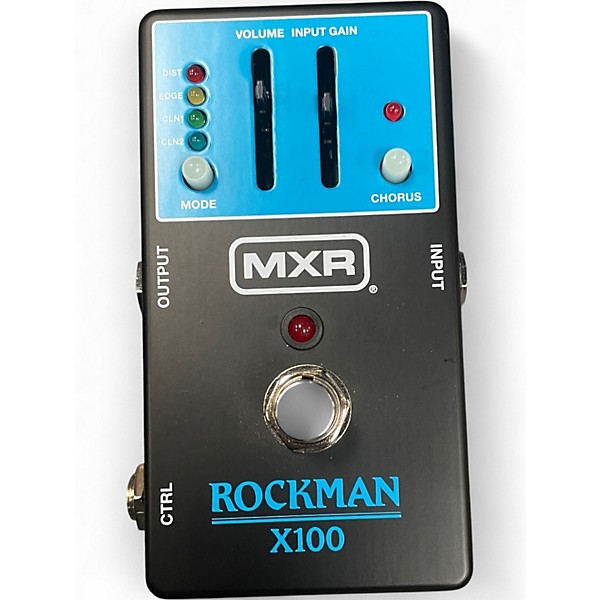 Used MXR ROCKMAN X100 Effect Pedal