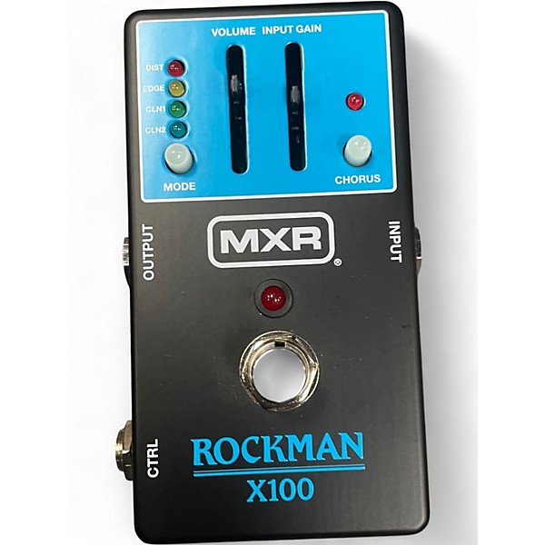 Used MXR ROCKMAN X100 Effect Pedal
