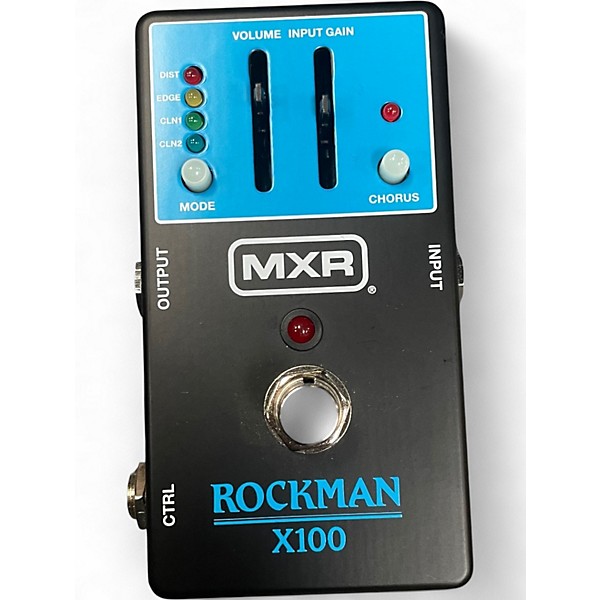 Used MXR ROCKMAN X100 Effect Pedal