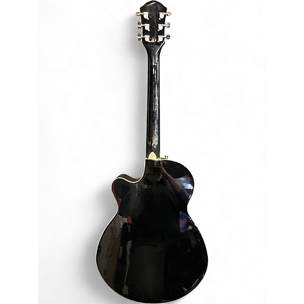 Used Fender FA135CE Concert Black Acoustic Electric Guitar