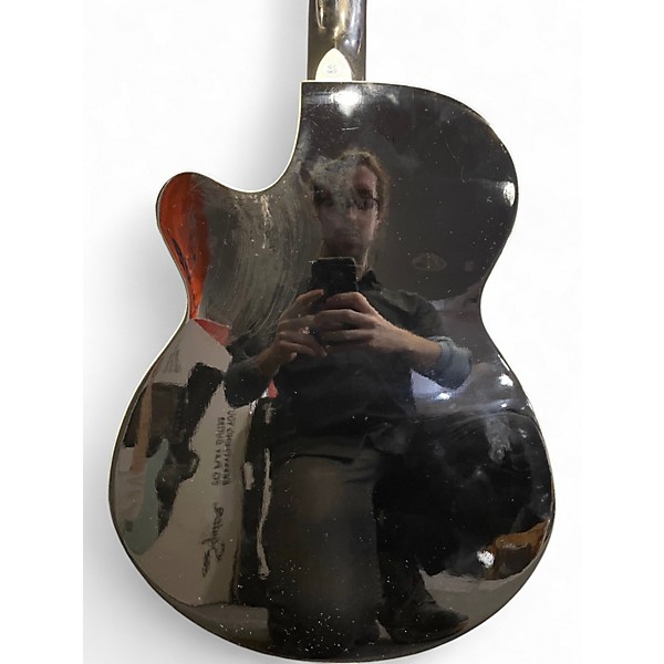 Used Fender FA135CE Concert Black Acoustic Electric Guitar