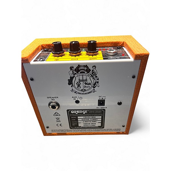 Used Orange Amplifiers Crush Mini Battery Powered Amp